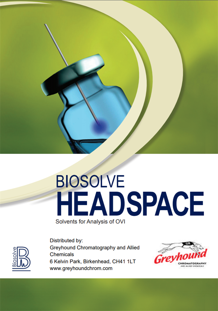 Biosolve Headspace Catalogue